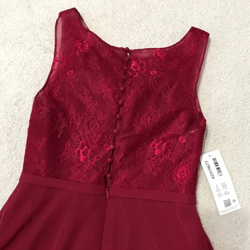 Azazie giana sleeveless